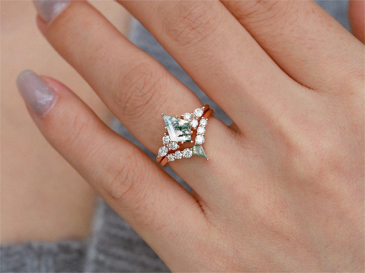 What Are The Key Factors That Determine The Quality Of Moss Agate Rings?