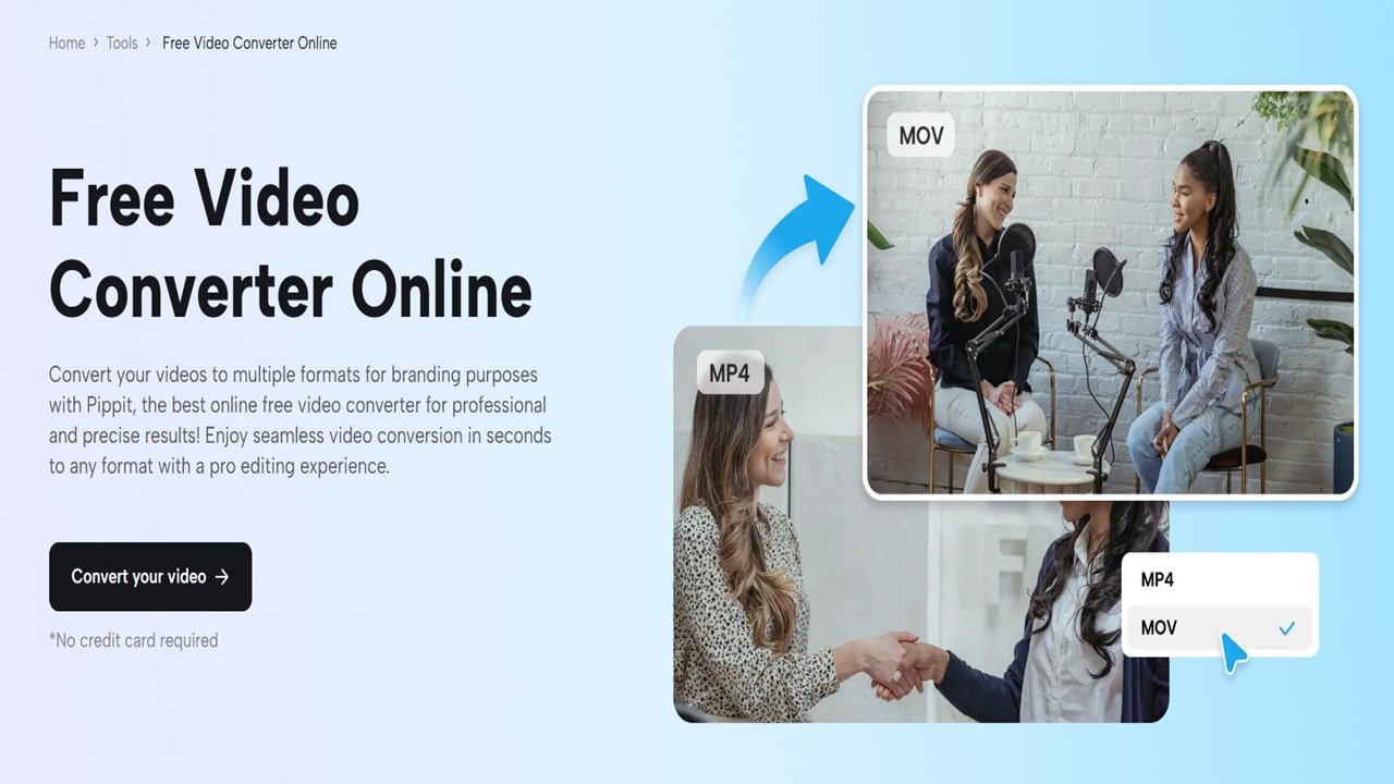 Amazing Features of Pippit's AI Free Video Converter for Social Media Presence